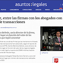 DLA Piper, entre las firmas con los abogados con el mayor nmero de transacciones